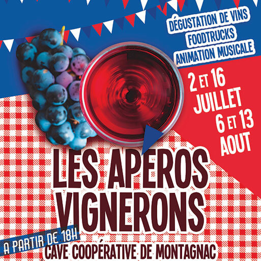 Les apéros vignerons à la cave coopérative de Montagnac