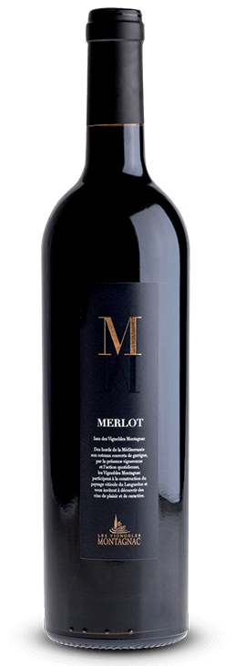 Gamme M Merlot, les vins de cépages des vignerons de Montagnac Domitienne