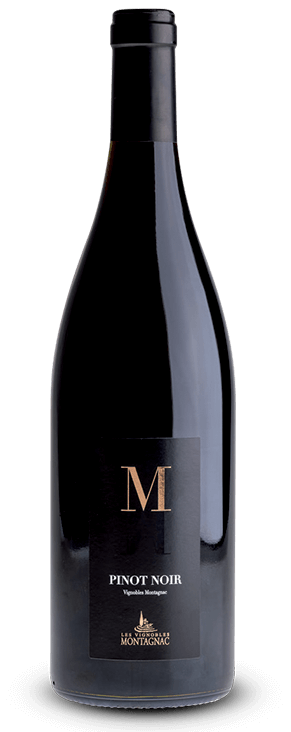 Gamme M Pinot noir, les vins de cépages des vignerons de Montagnac Domitienne